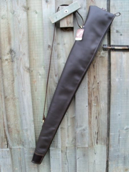 Leather Gun Slip Welted Stock End Two Colour Options